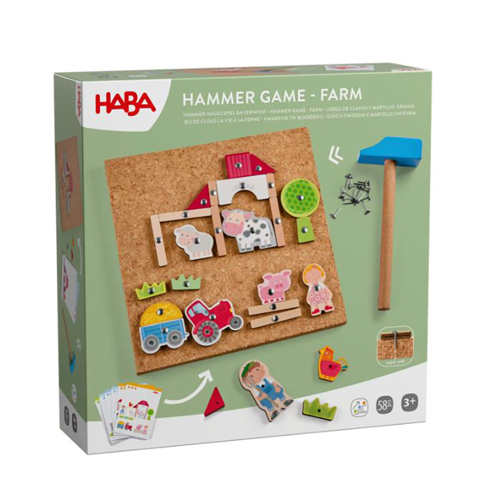 Haba Hammermosaik m søm, Bondegård