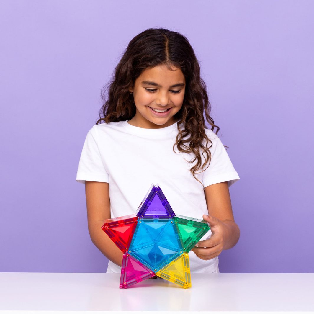 Connetix Light Star Pack, Magnetisk byggesett med 28 deler
