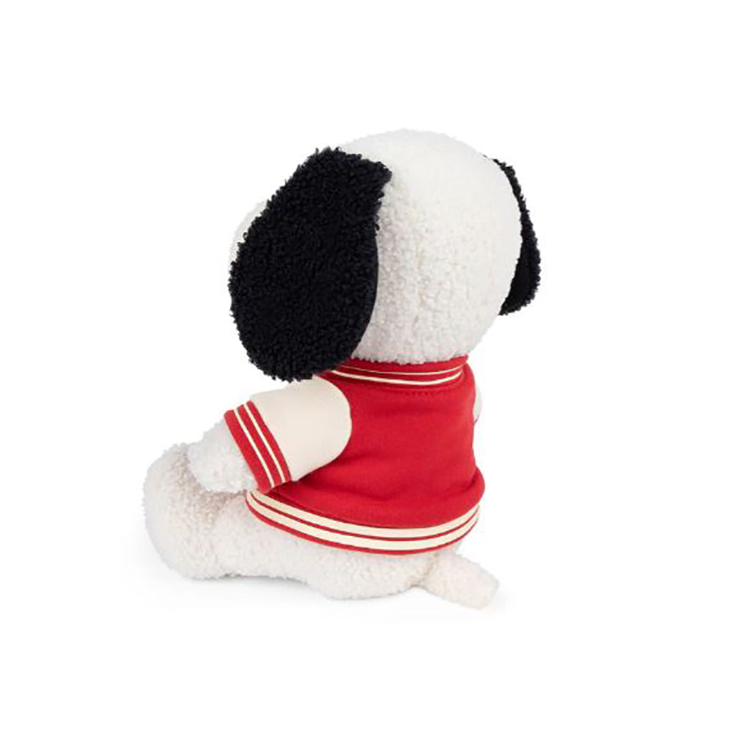Snoopy bamse med varsity-jakke - 25 cm