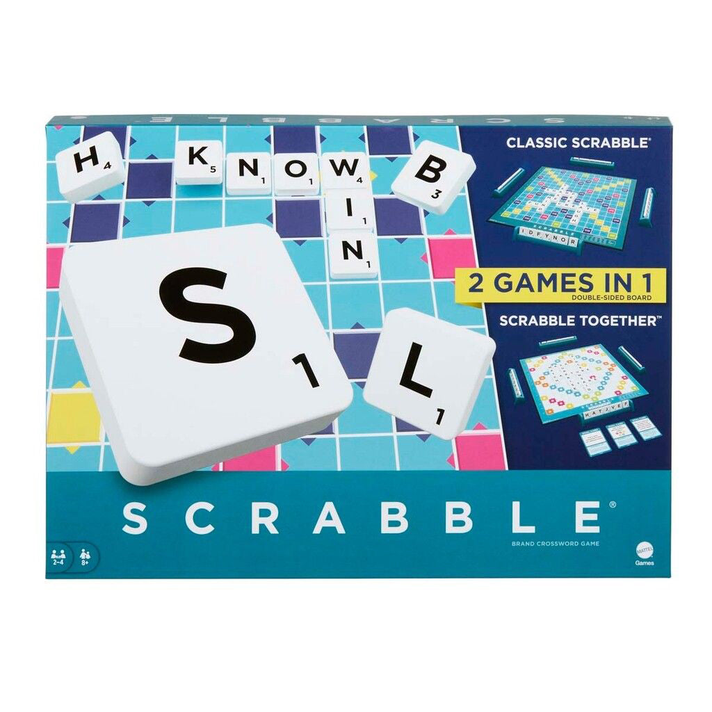 Scrabble original Danmark brætspil i æske