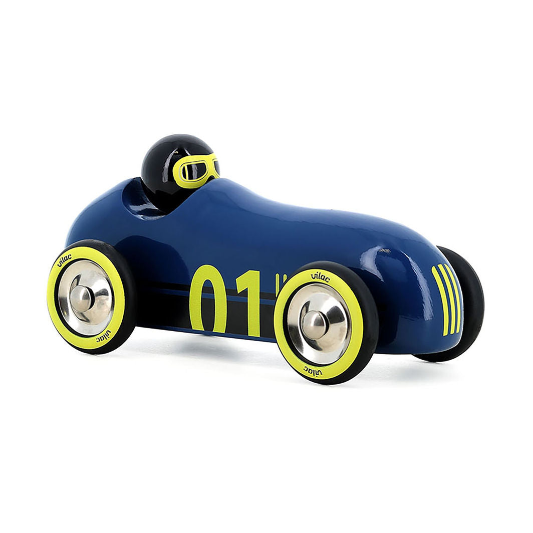Vilac Vintage Racerbil, Old Sport Matrosblå
