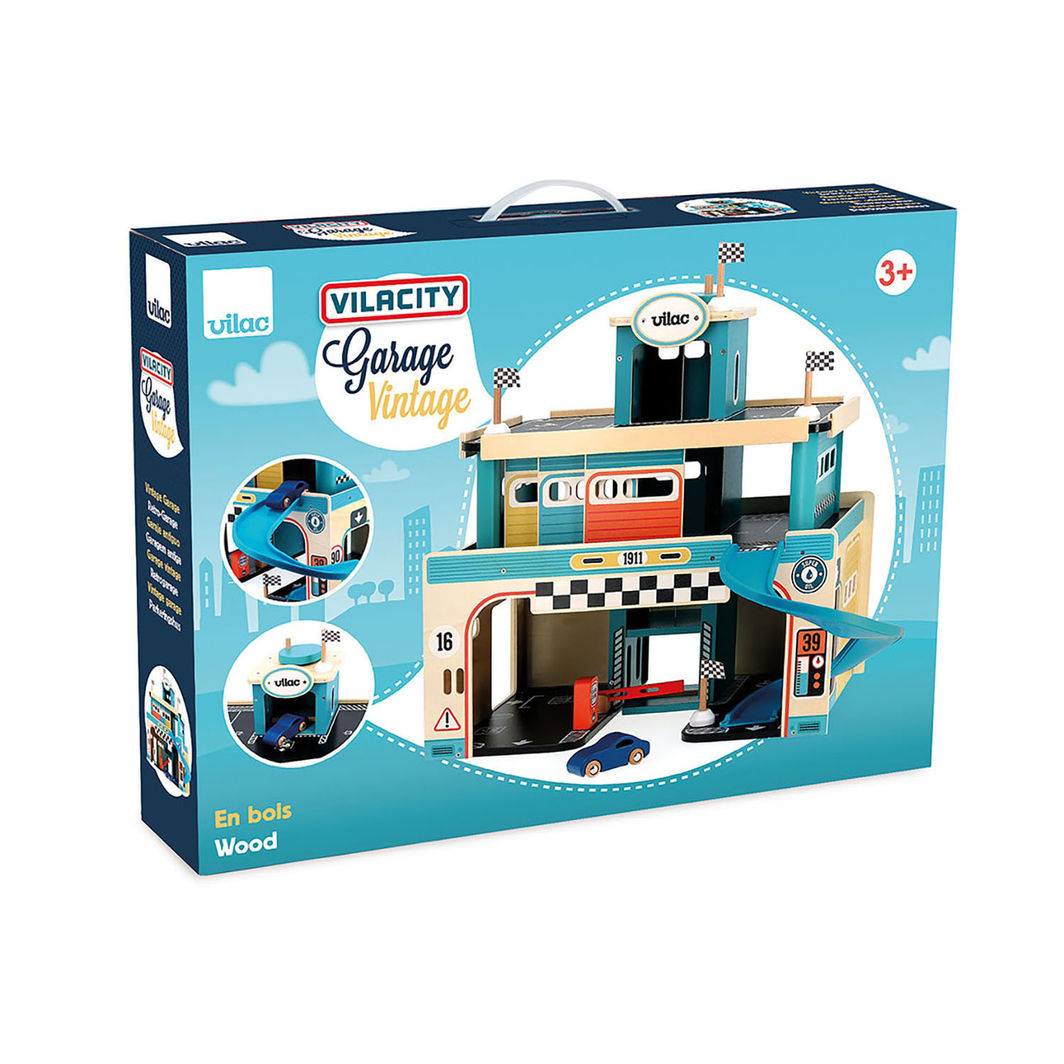 Vilac Vilacity Vintage parkeringshus
