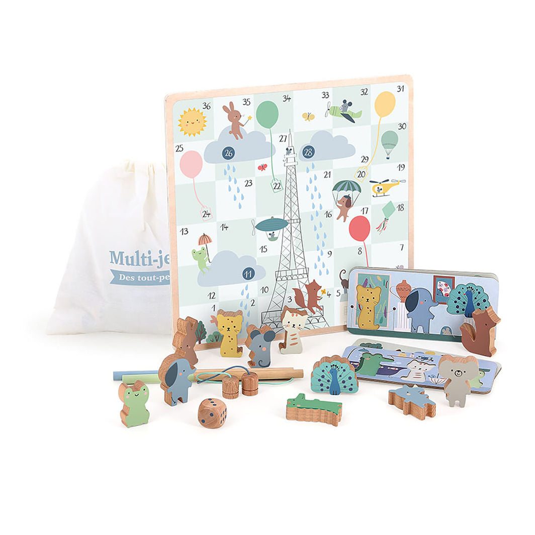 Vilac 4 spill for de minste