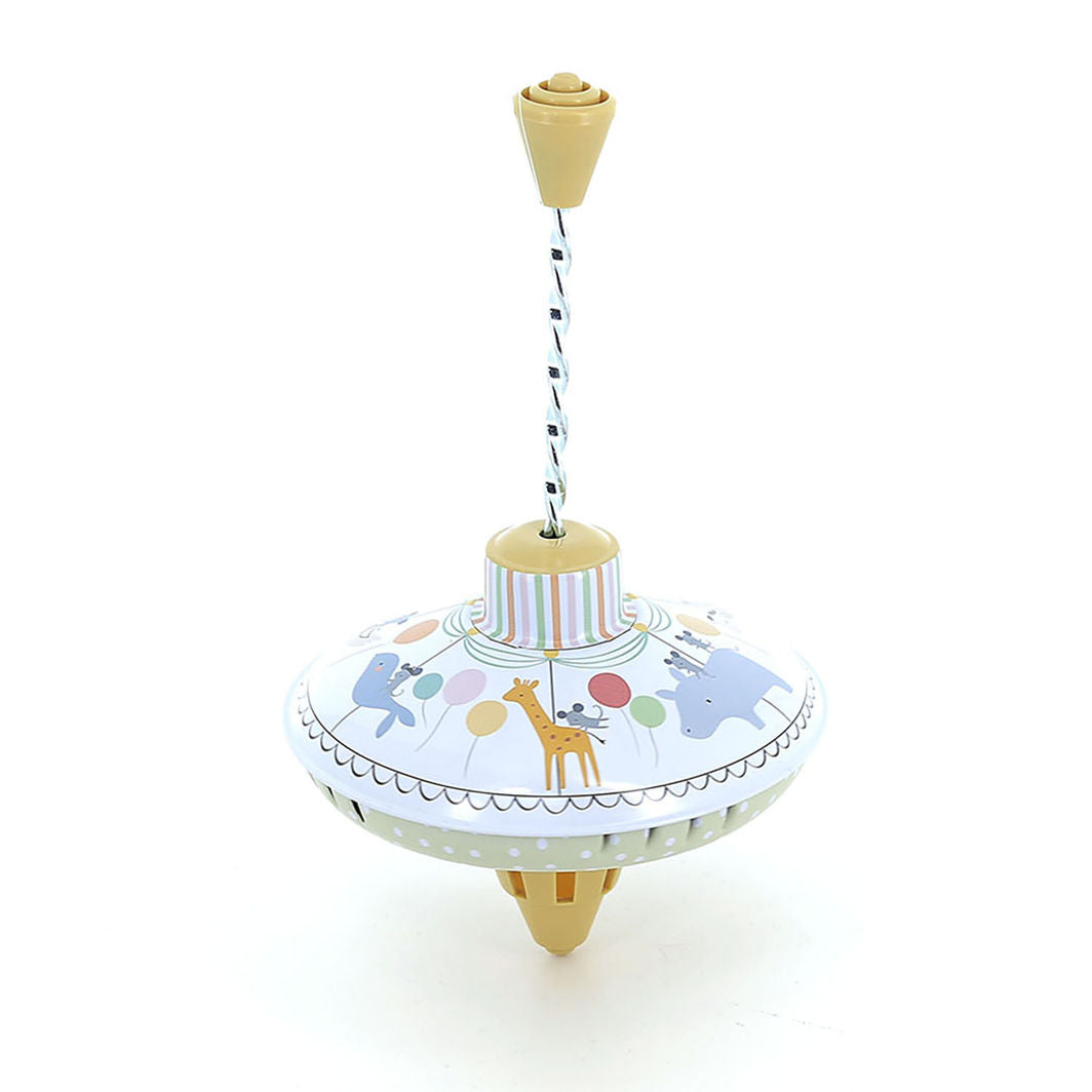 Vilac, Snurretopp i metall – ass. farger