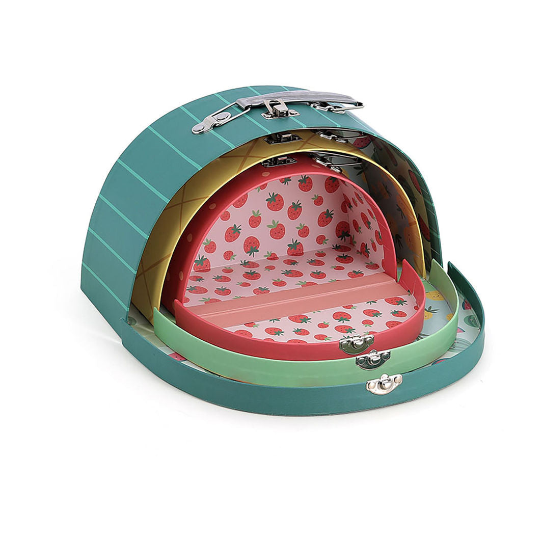 Vilac koffertsett, 3 stk – Frukter