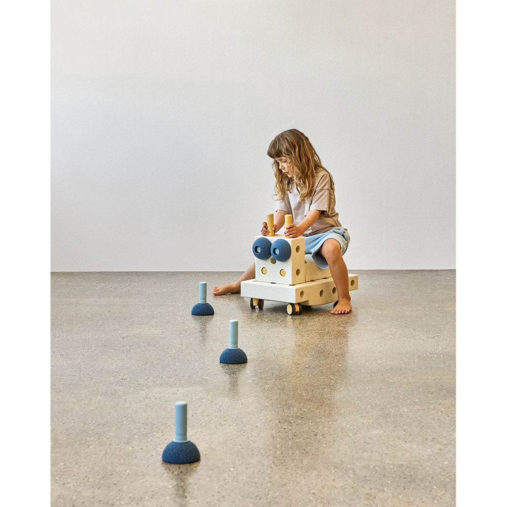 Modu skumbold, Deep blue/ Sky blue