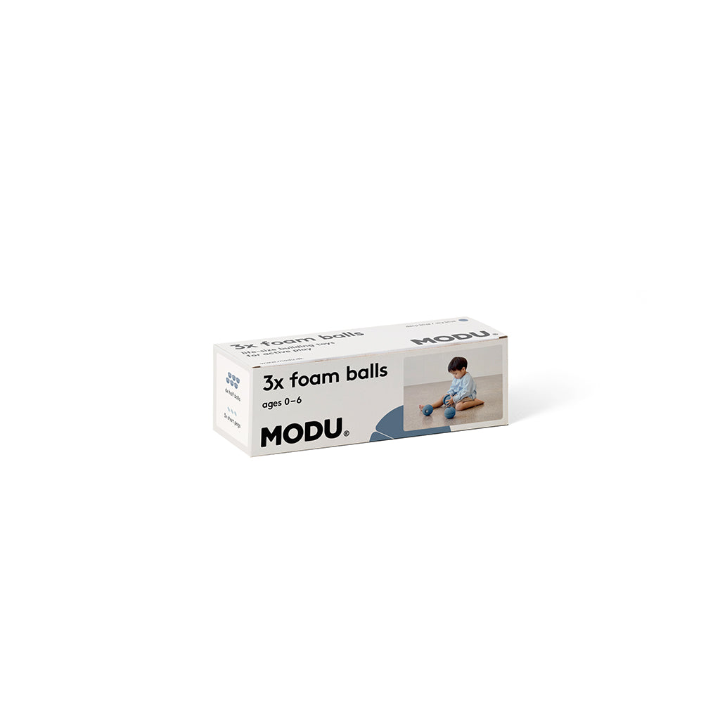 Modu 3 skumbolde, Deep blue/Sky blue