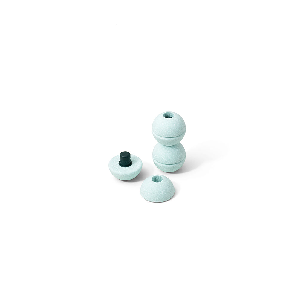 Modu 3 skumbolde, Ocean mint/ Forest green
