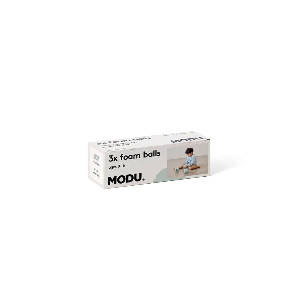 Modu 3 skumbolde, Ocean mint/ Forest green