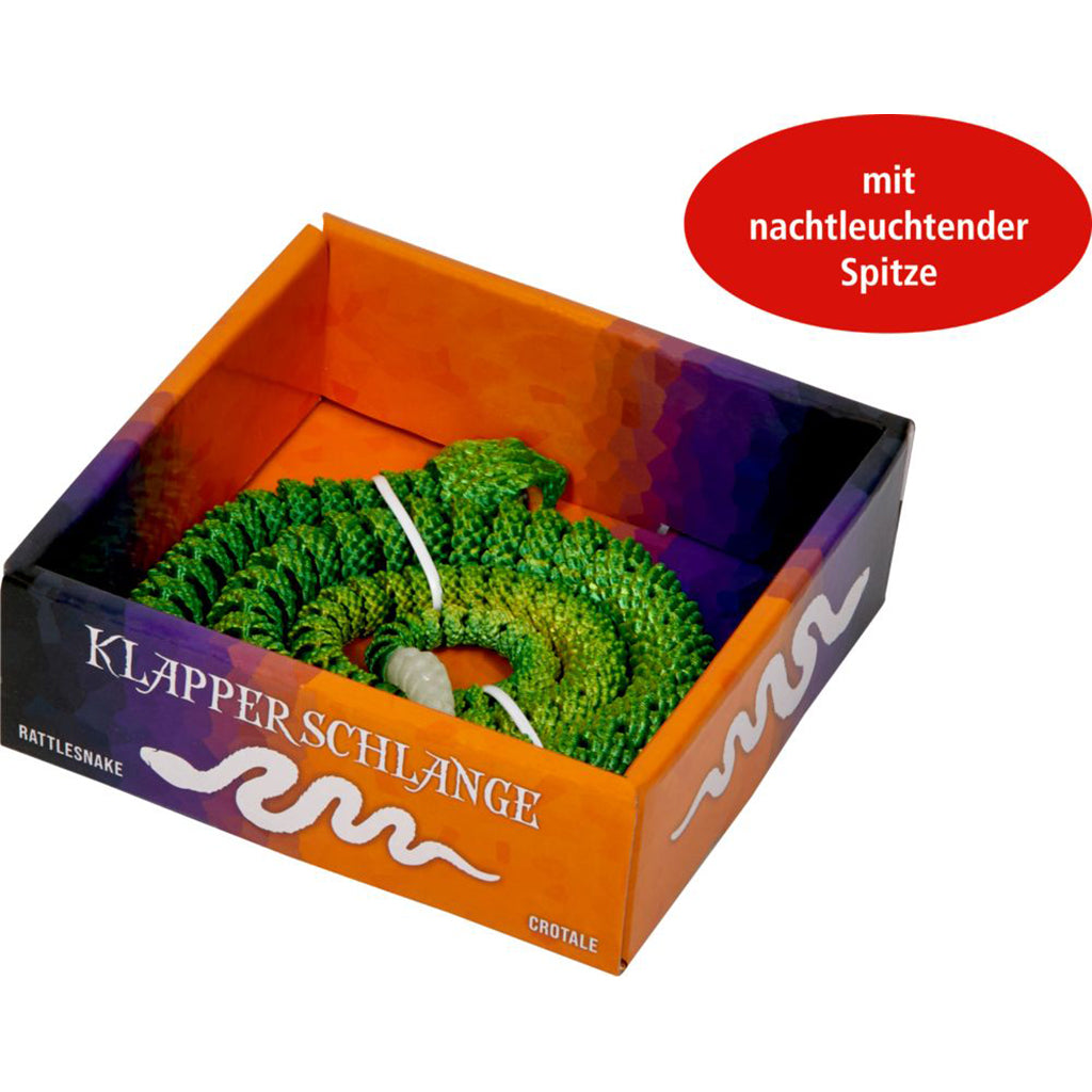 Spiegelburg, 3D-printet krystallklapperslange, assorterte farger