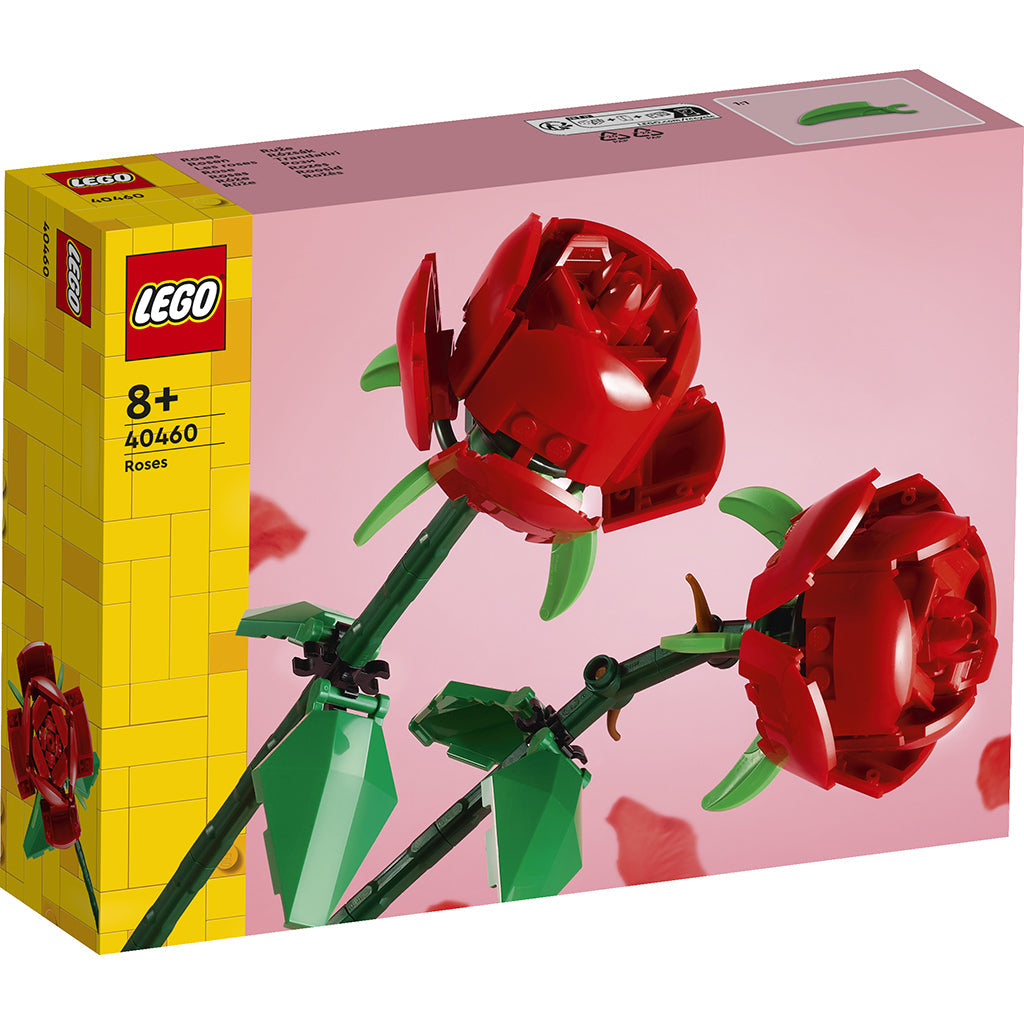 LEGO LEL Flowers, Roser pakkeboks med to røde roser
