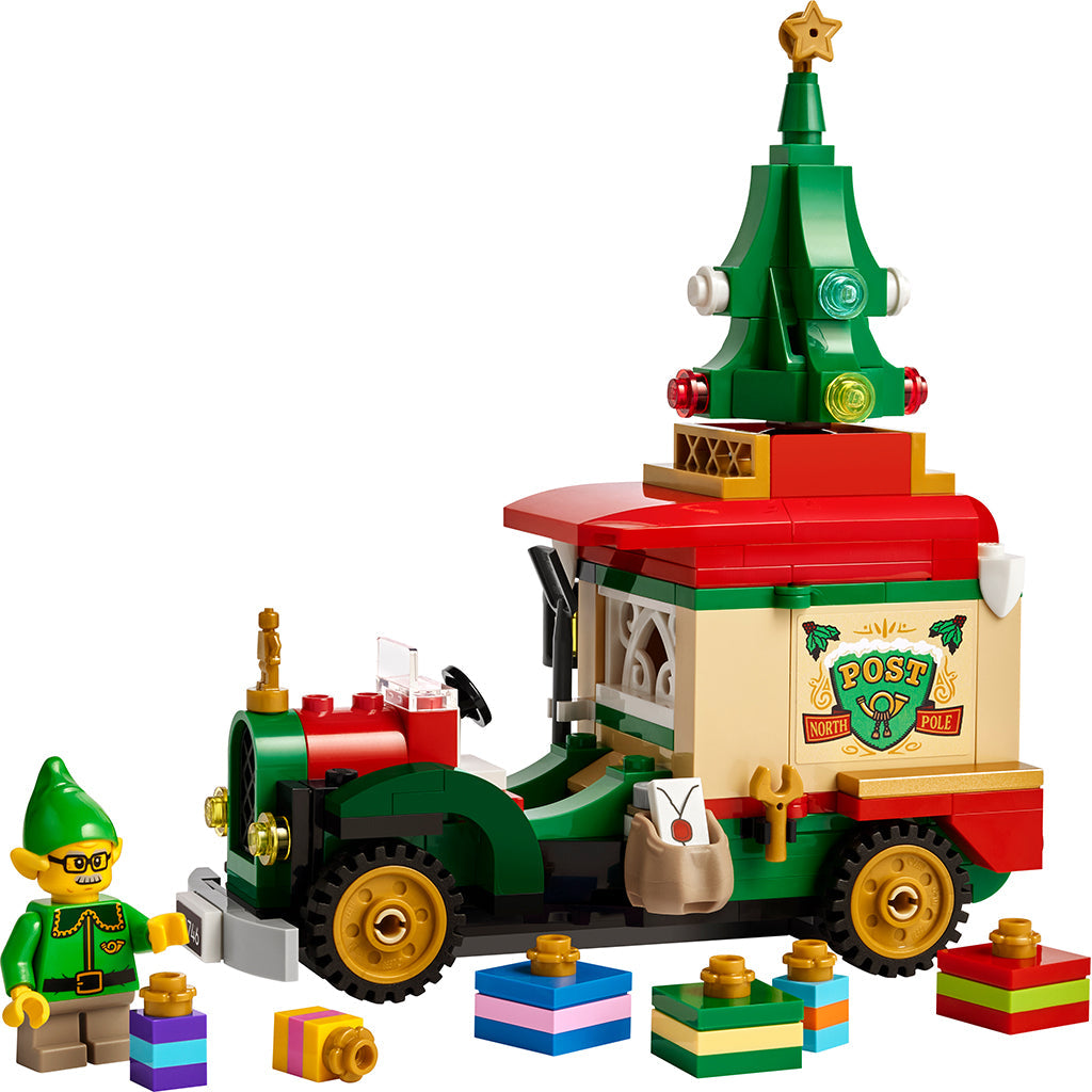 LEGO® Iconic, Julemannens pakkebil