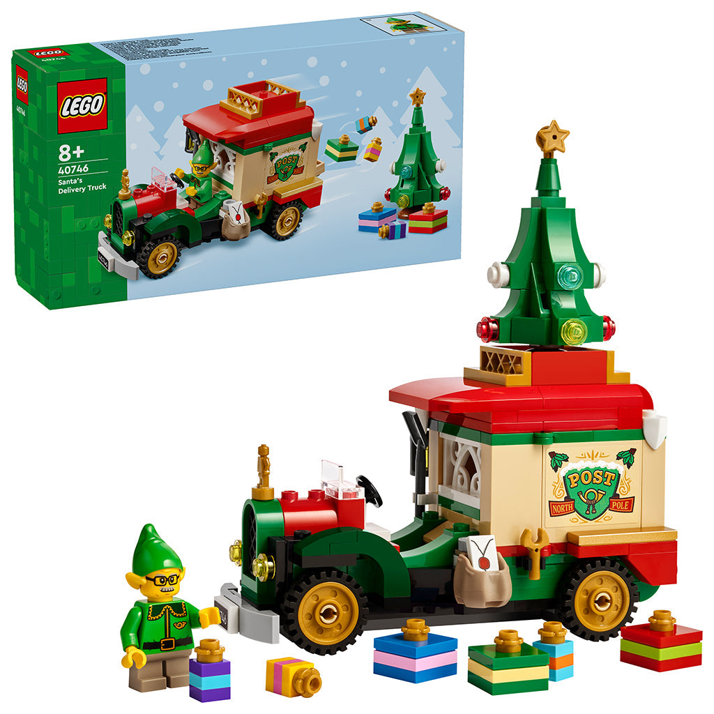 LEGO® Iconic, Julemannens pakkebil