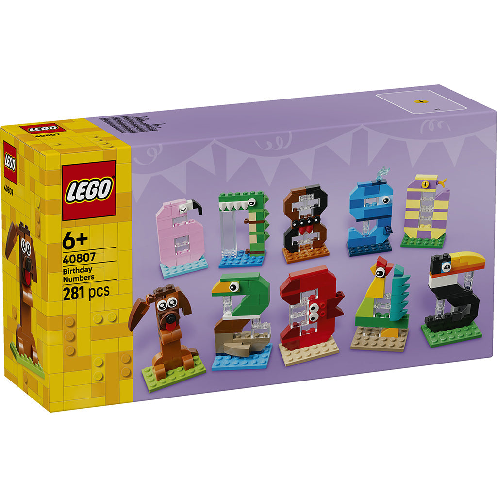 LEGO® Fødselsdagstal