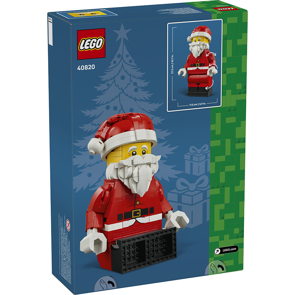 LEGO® Oppskalert minifigur av julenissen