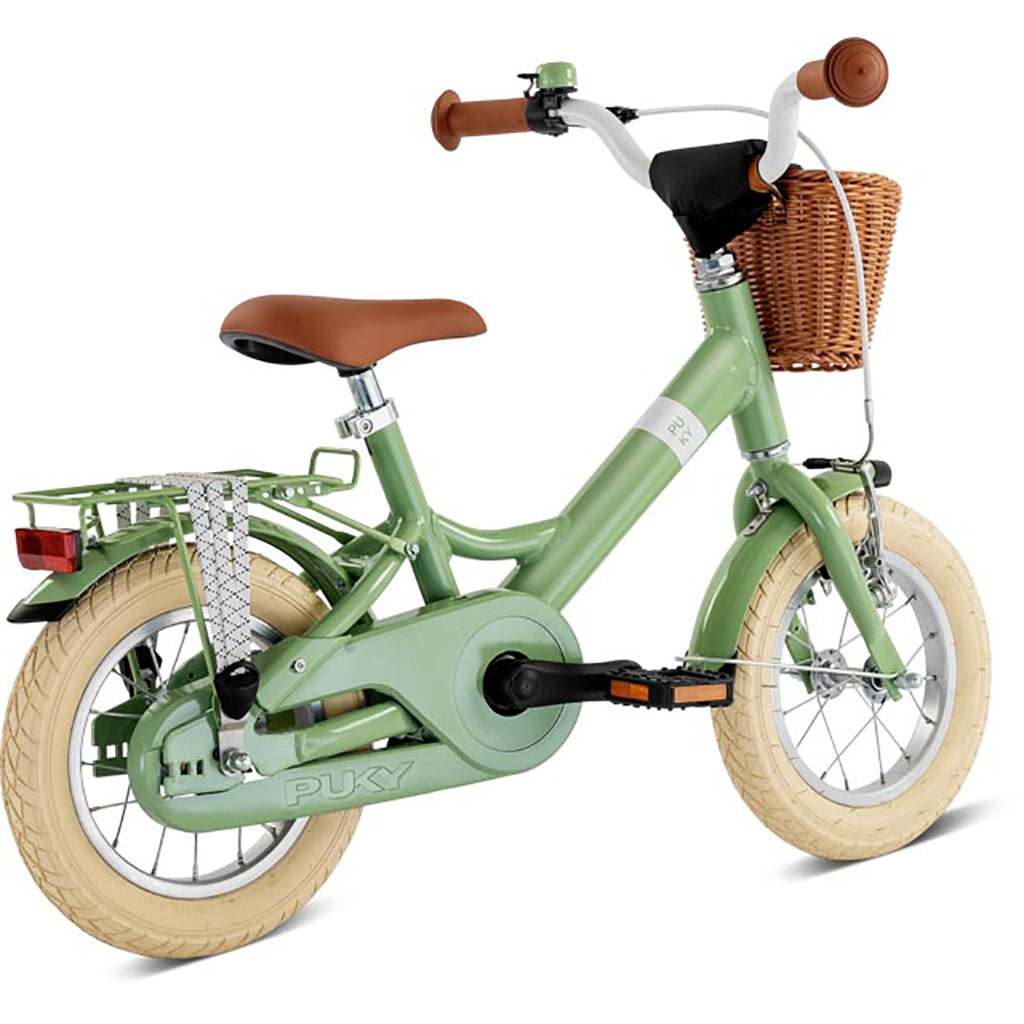 Puky Youke Classic barnesykkel 12" Retro green – Fra 3 år