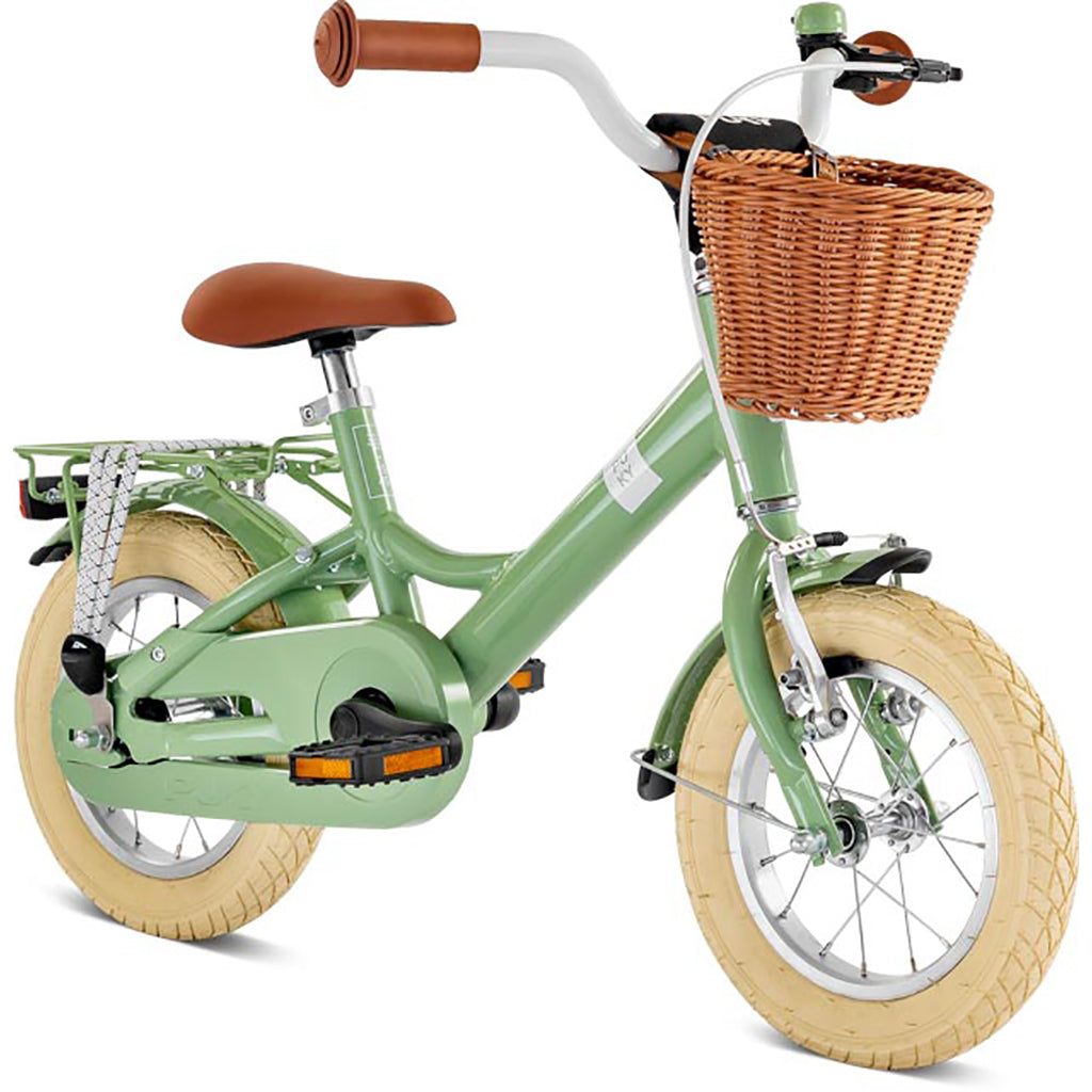 Puky Youke Classic barnesykkel 12" Retro green – Fra 3 år