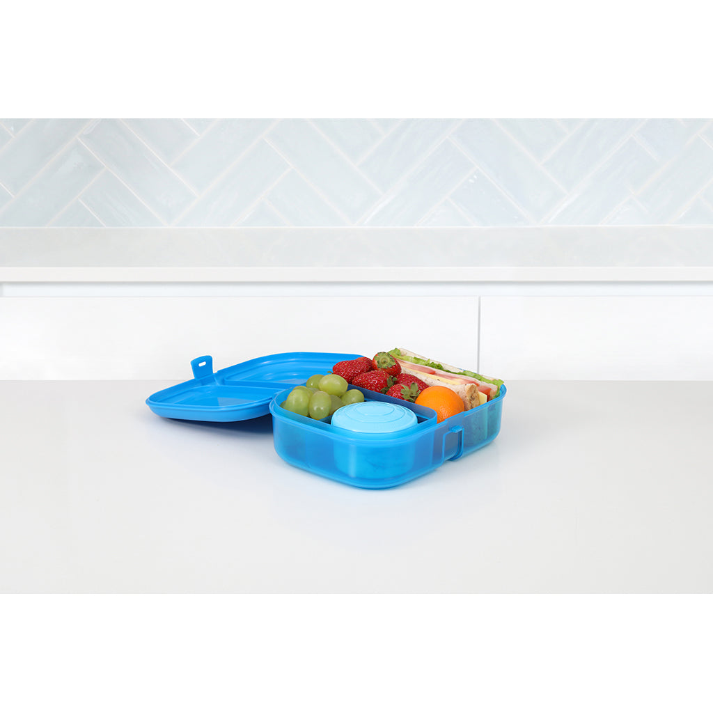 Sistema Ribbon lunchboks med avtakbart rom, 1,1L – Blue