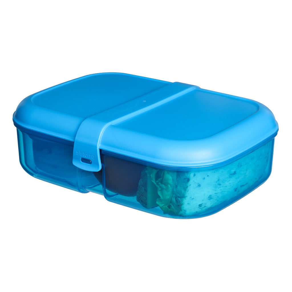 Sistema Ribbon lunchboks med avtakbart rom, 1,1L – Blue