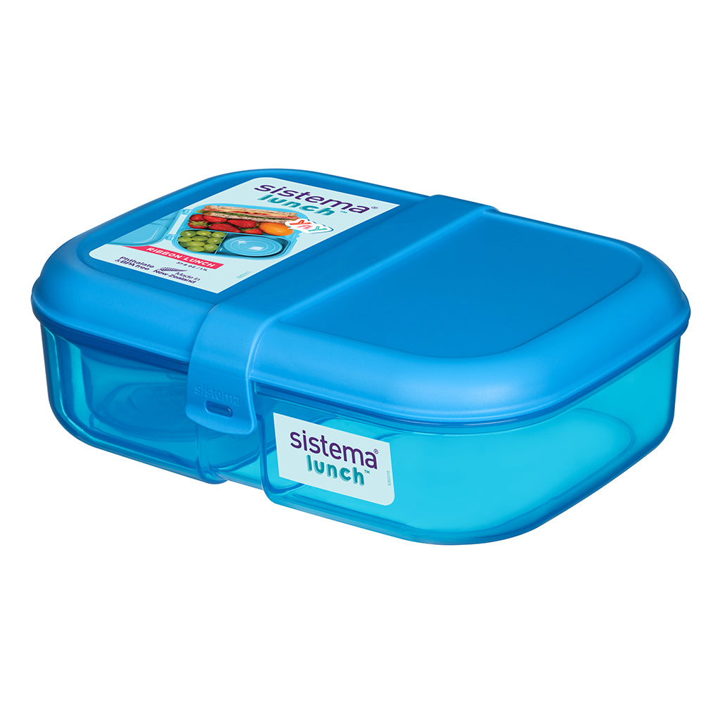 Sistema Ribbon lunchboks med avtakbart rom, 1,1L – Blue