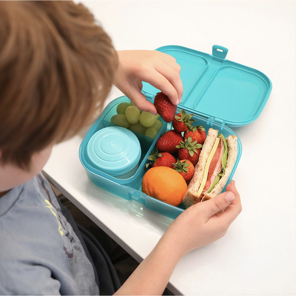 Sistema Ribbon lunch-matboks med avtakbart rom, 1,1L - Teal