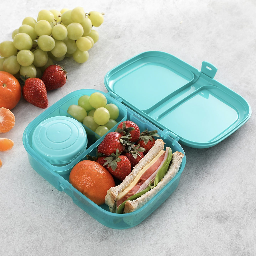 Sistema Ribbon lunch-matboks med avtakbart rom, 1,1L - Teal