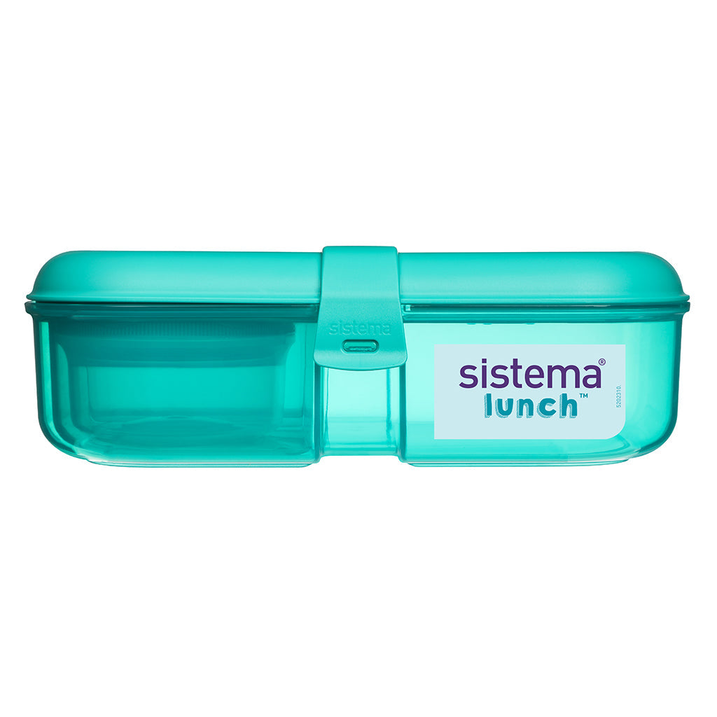 Sistema Ribbon lunch-matboks med avtakbart rom, 1,1L - Teal