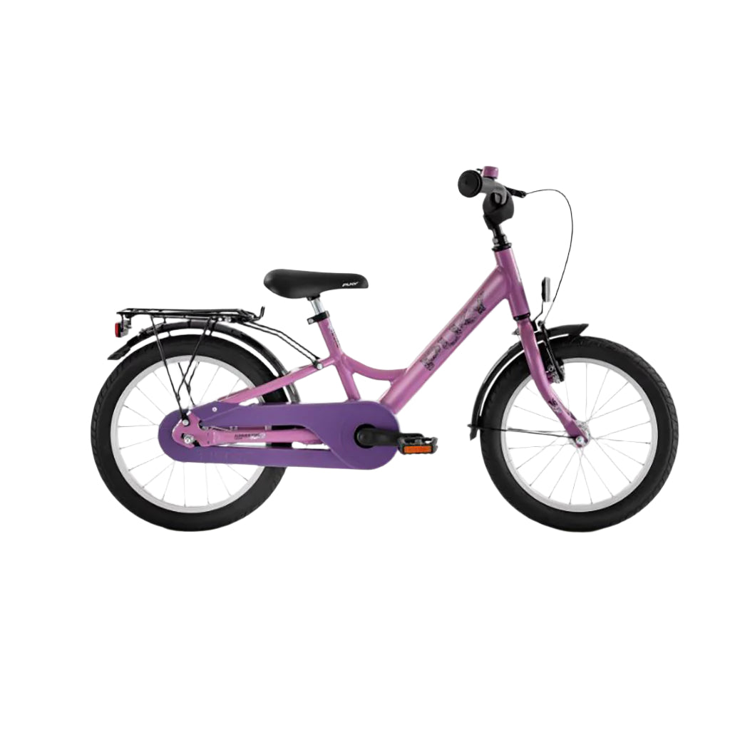 Puky Youke barnesykkel med håndbrems, 16" - Perky Purple - Fra 4 år