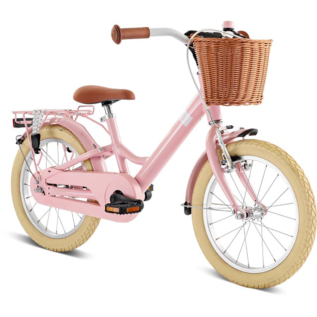 Puky Youke Classic barnesykkel 16" Retro rose - Fra 4 år