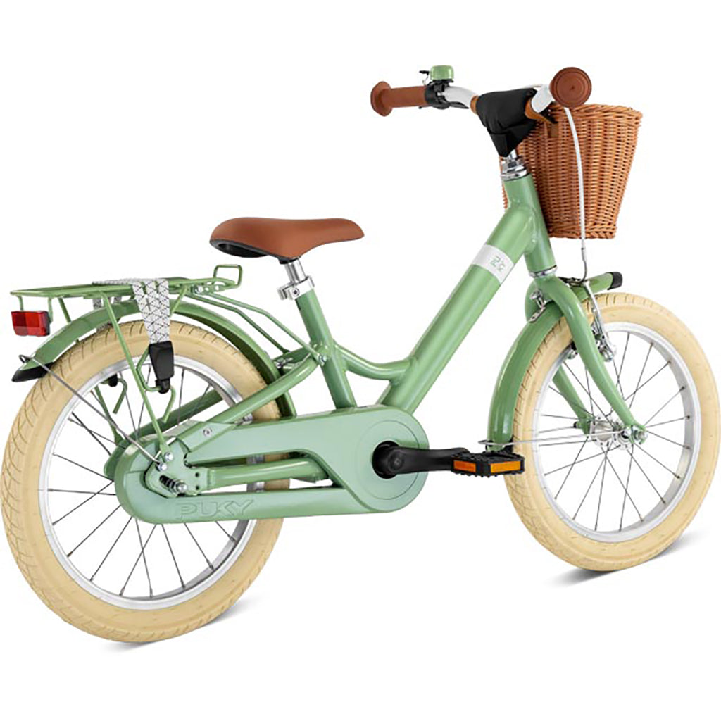 Puky Youke Classic barnecykel 16" Retro green - Fra 4 år