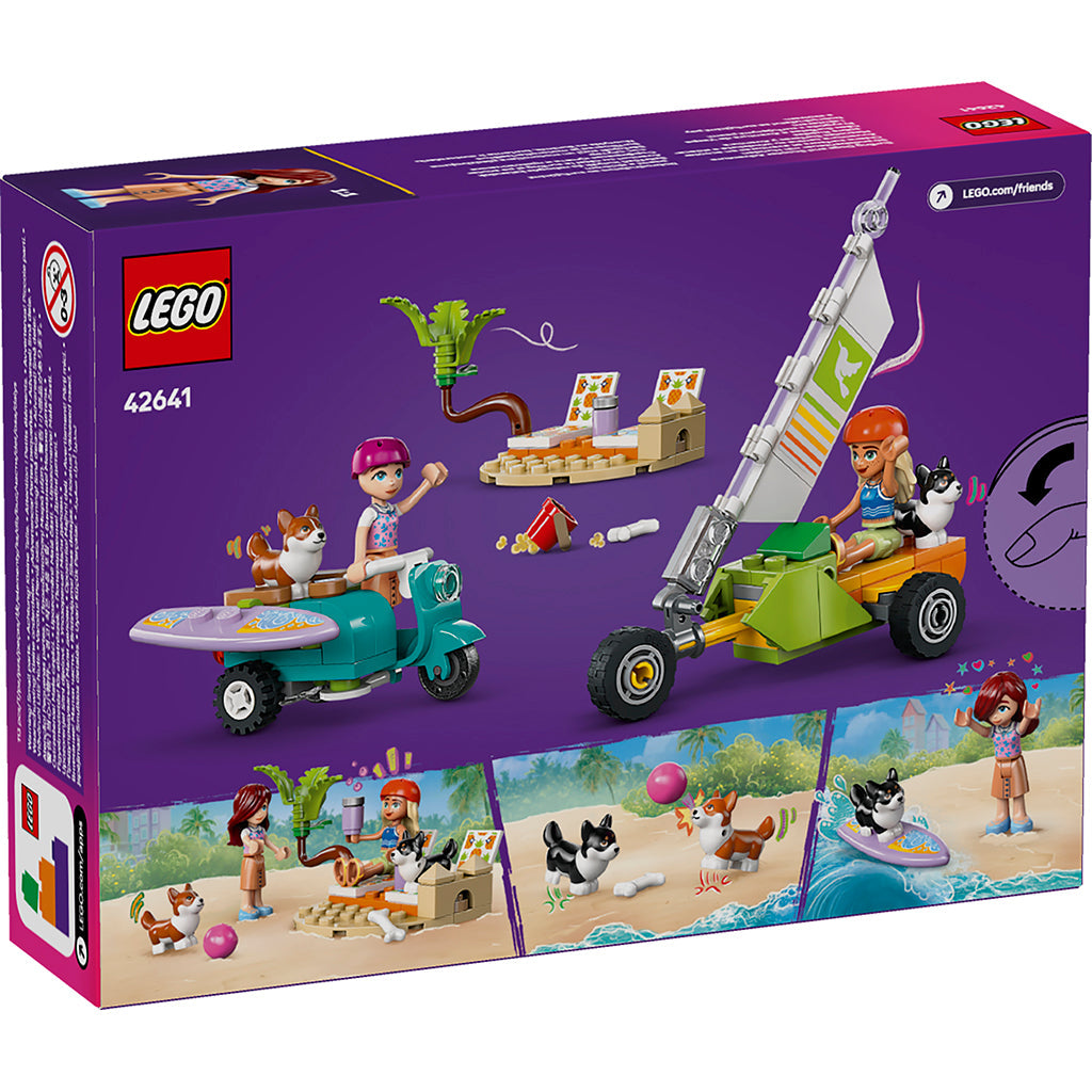 LEGO ® Friends, Eventyr med surfende hunder og scooter