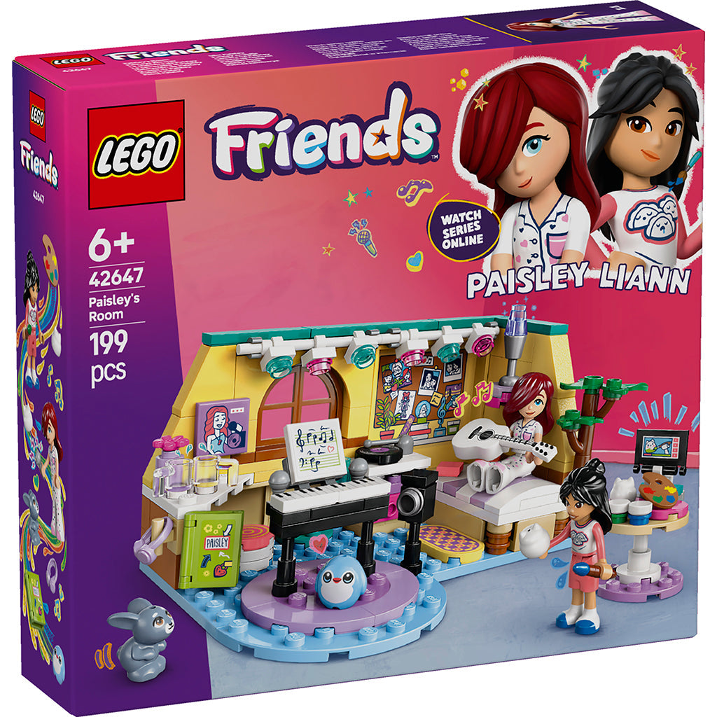 LEGO Friends, Paisleys værelse kassebillede