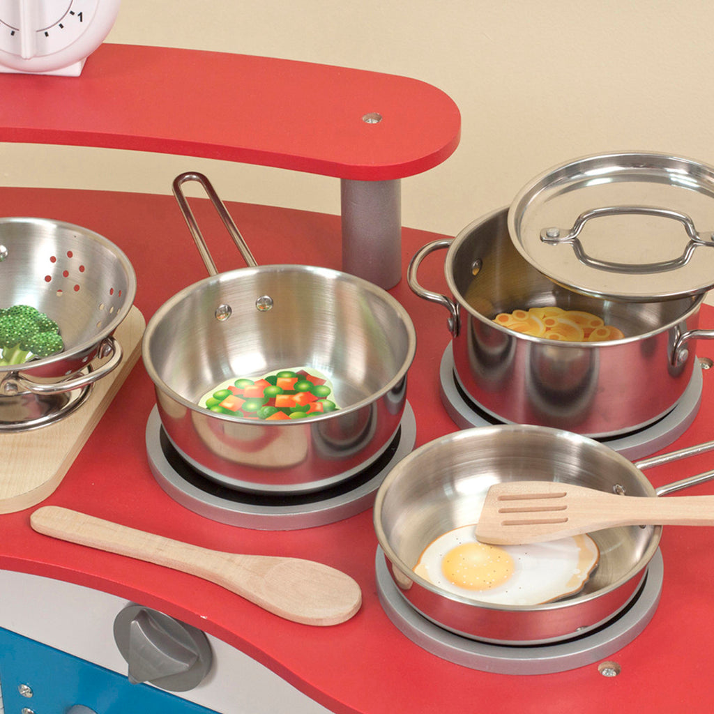 Melissa & Doug grytesett i metall