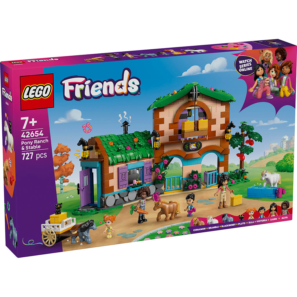 LEGO® Friends, Ponnihage og stall