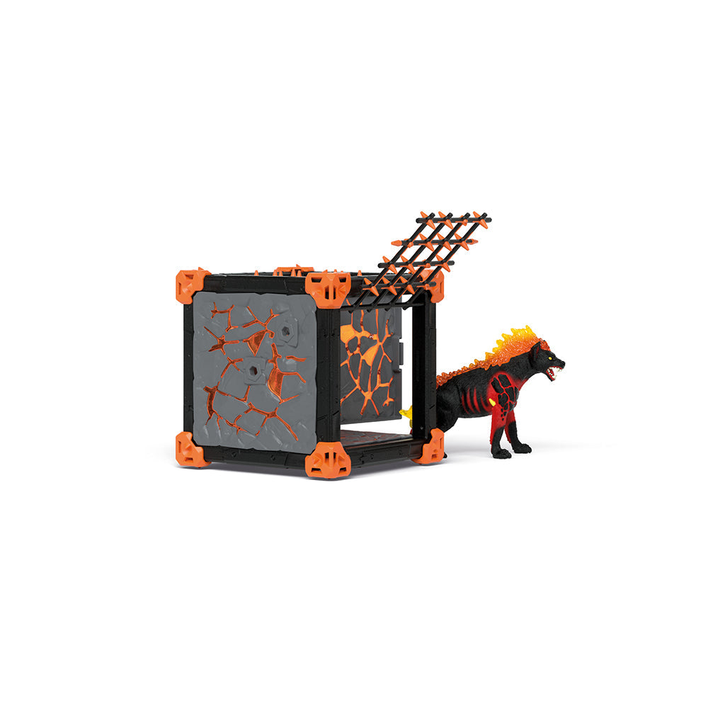 Schleich Eldrador BattleCave Lava Hyena
