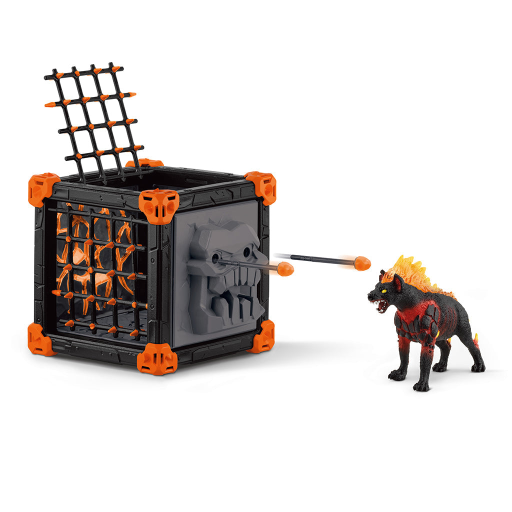 Schleich Eldrador BattleCave Lava Hyena