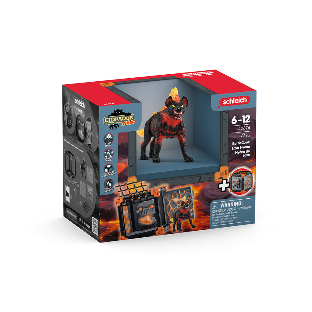 Schleich Eldrador BattleCave Lava Hyene