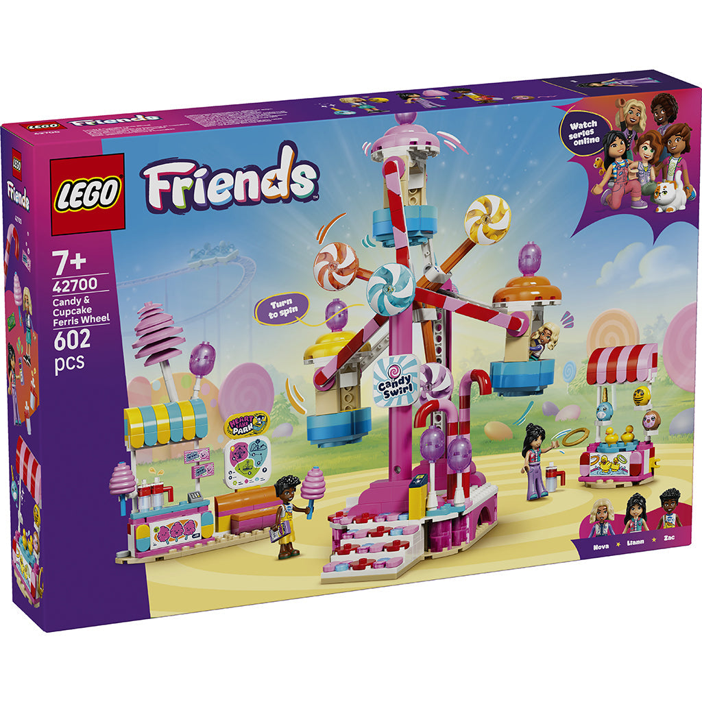LEGO® Friends Slik- og cupcake-pariserhjul