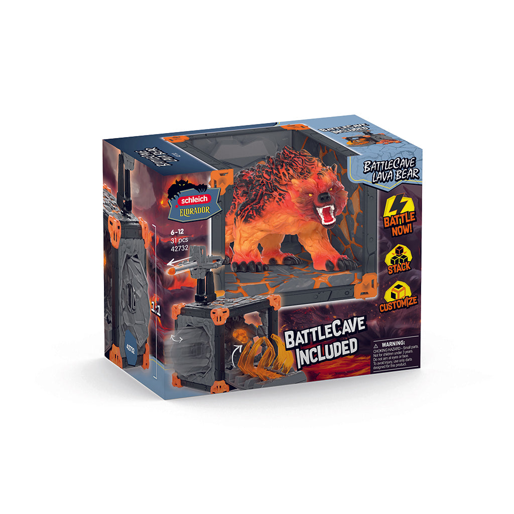 Schleich Eldrador BattleCave Lava Bear