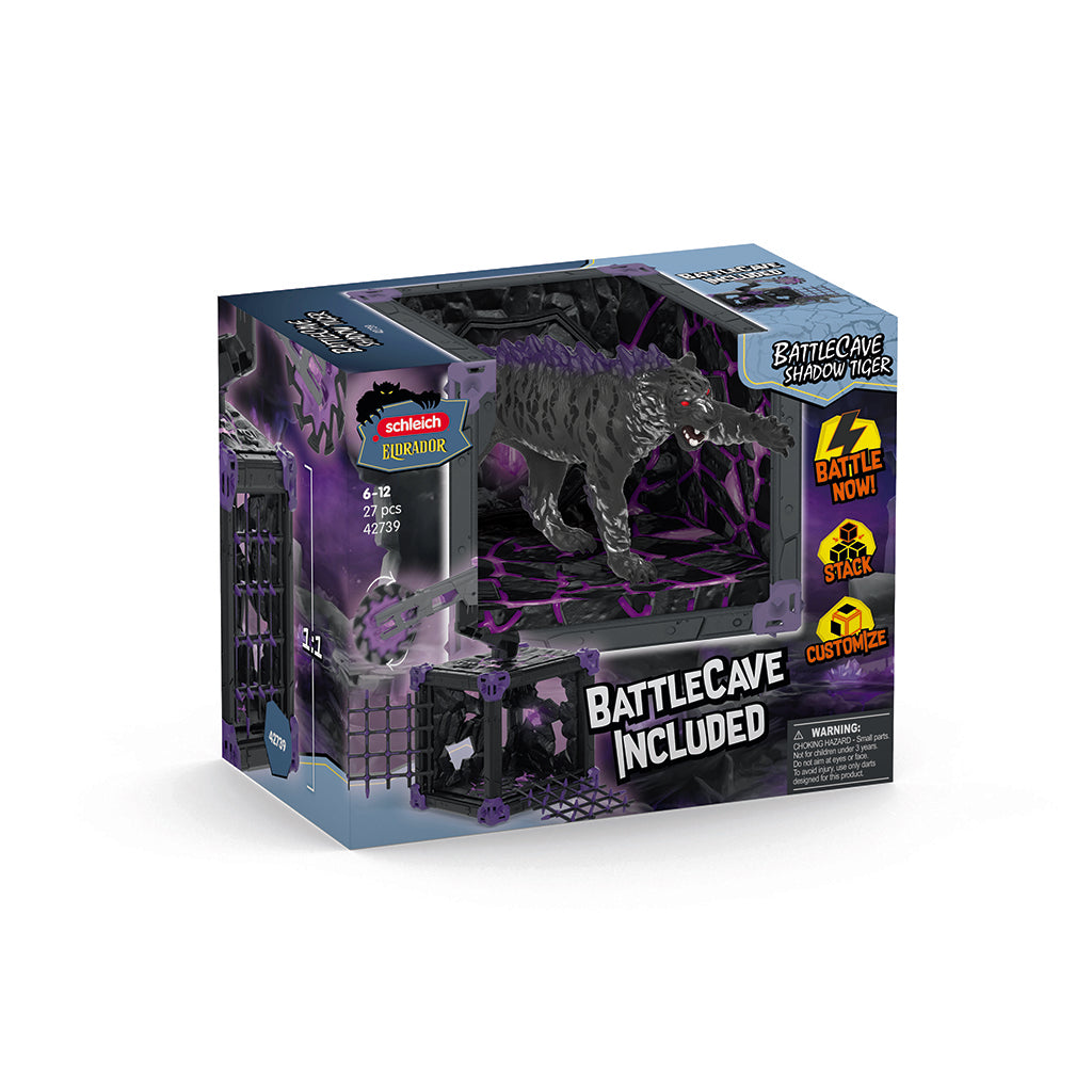 Schleich Eldrador BattleCave Shadow Tiger
