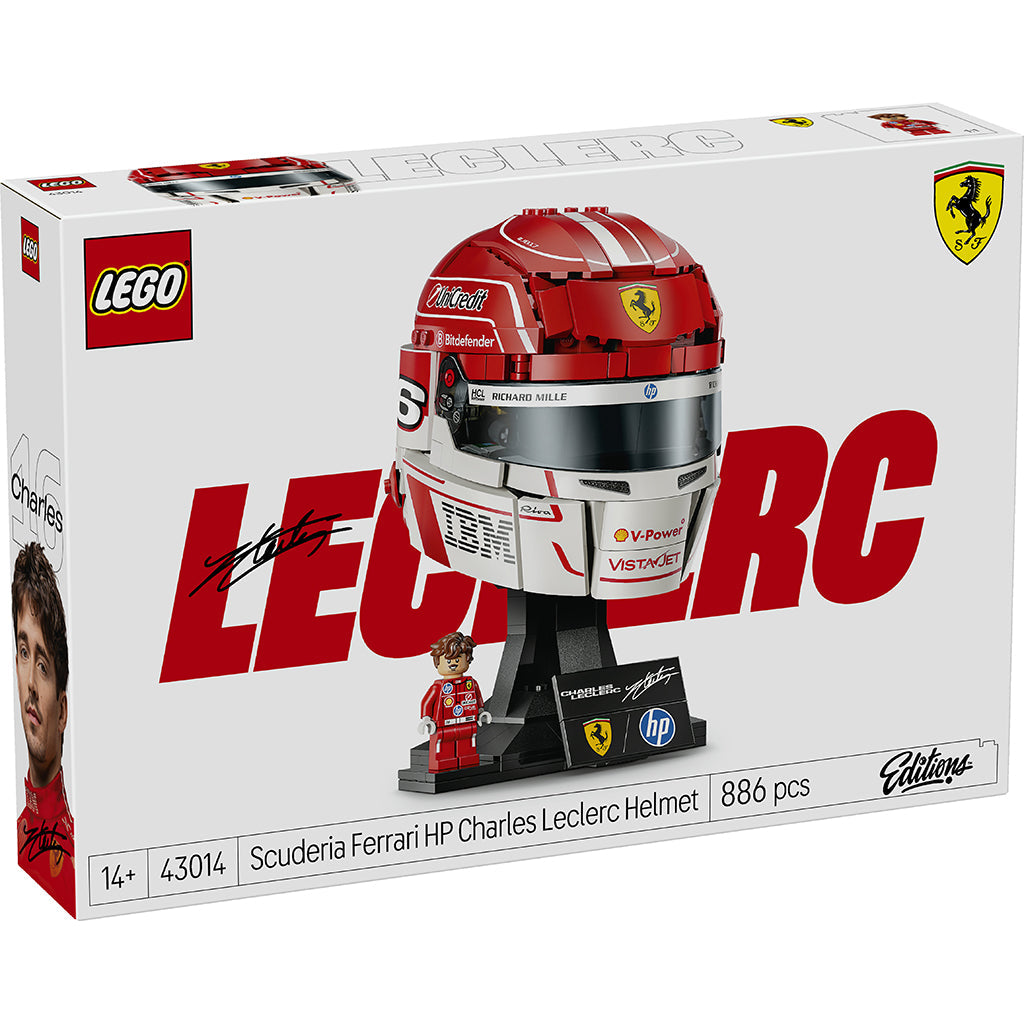 LEGO® Editions Scuderia Ferrari HP Charles Leclerc-hjelm
