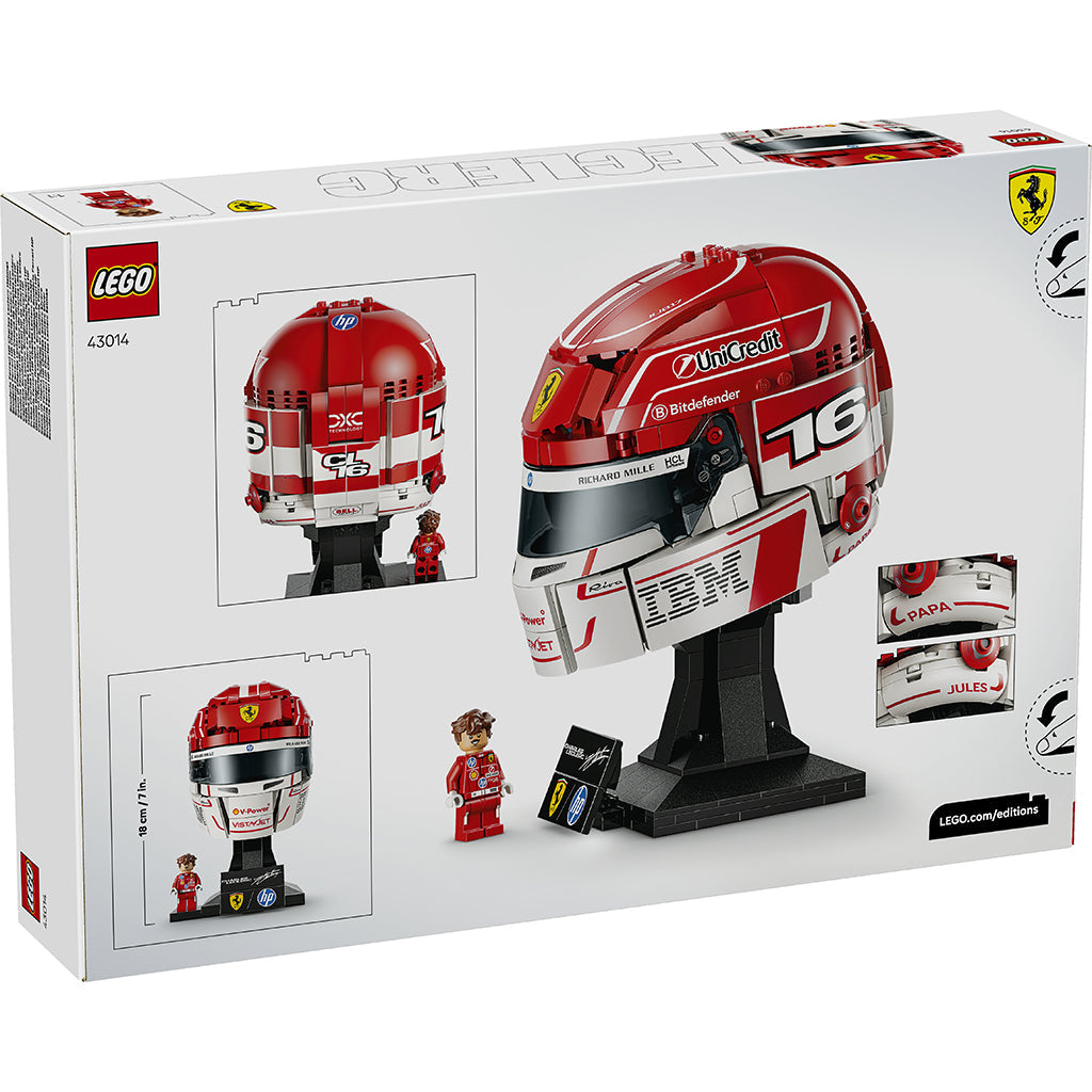 LEGO® Editions Scuderia Ferrari HP Charles Leclerc-hjelm