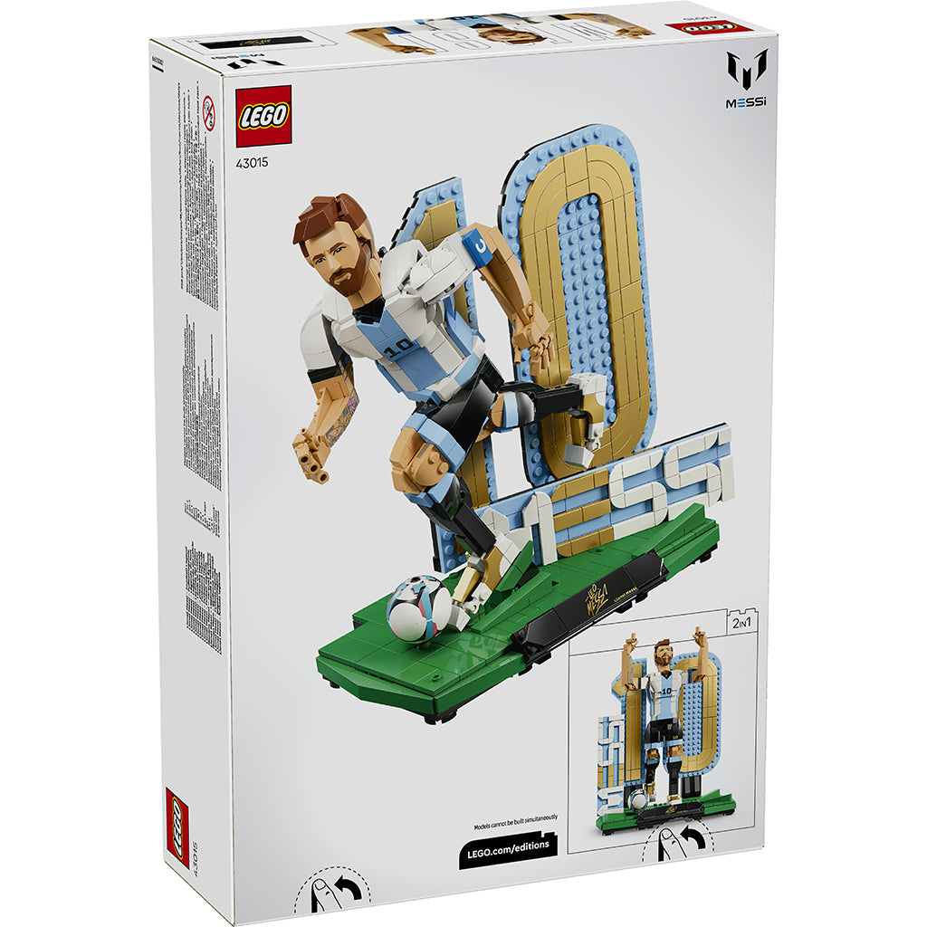 LEGO® Editions Lionel Messi – fotballegende