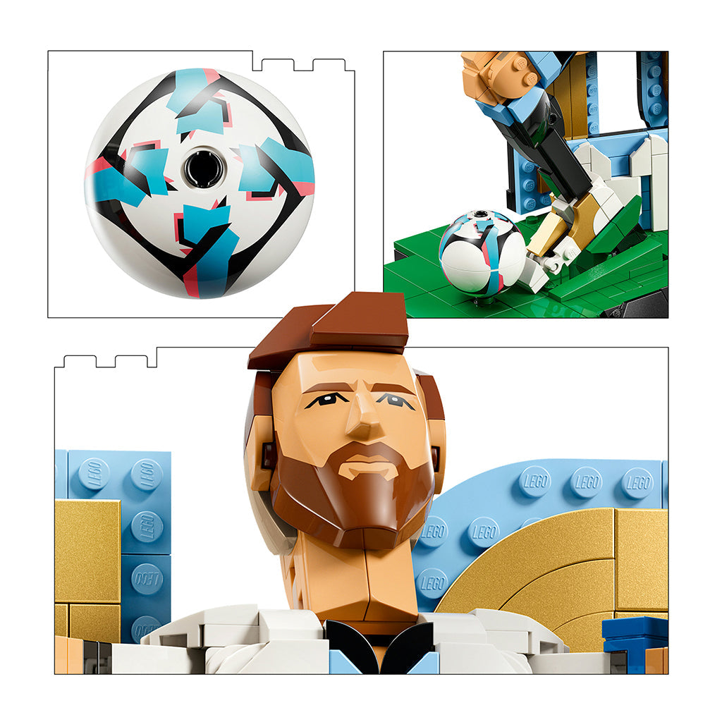 LEGO® Editions Lionel Messi – fotballegende
