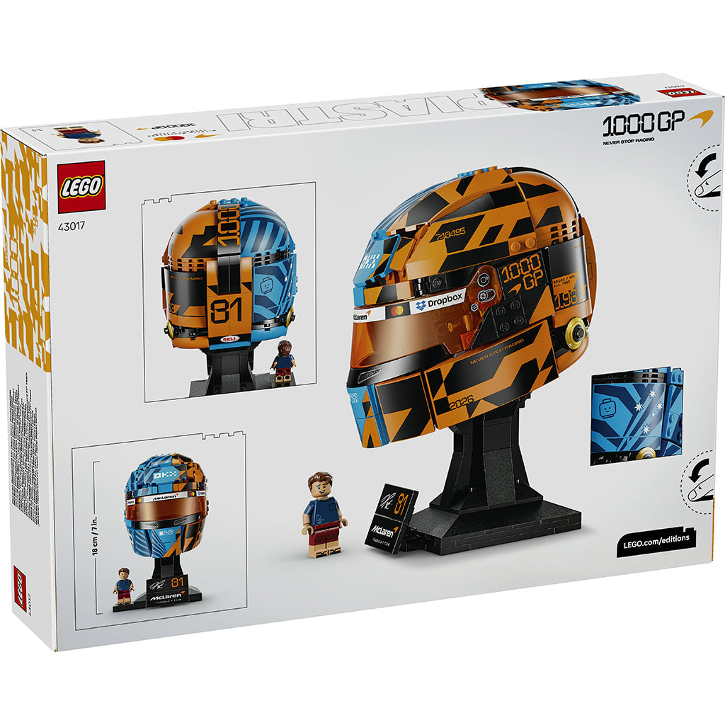 LEGO® Editions McLaren Mastercard F1® Team Oscar Piastri-hjelm