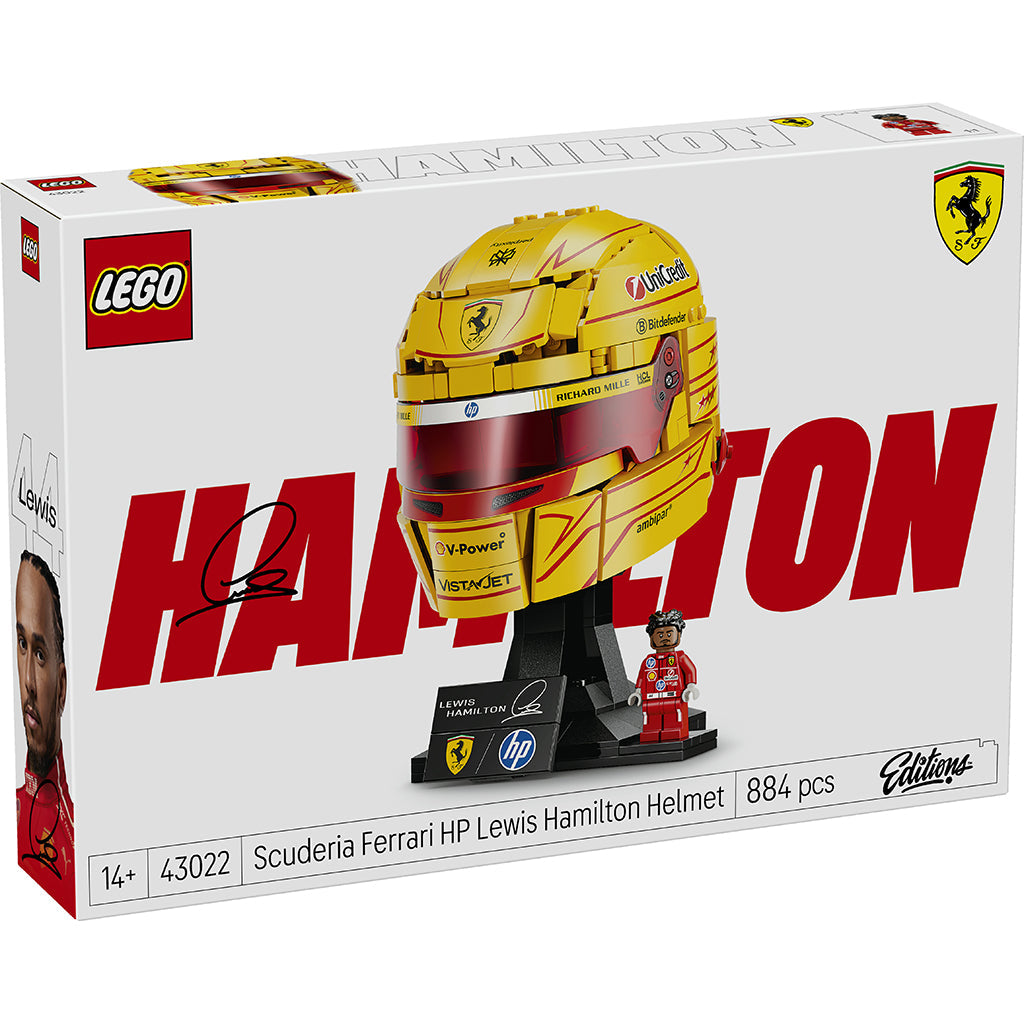 LEGO® Editions Scuderia Ferrari HP Lewis Hamilton-hjelm