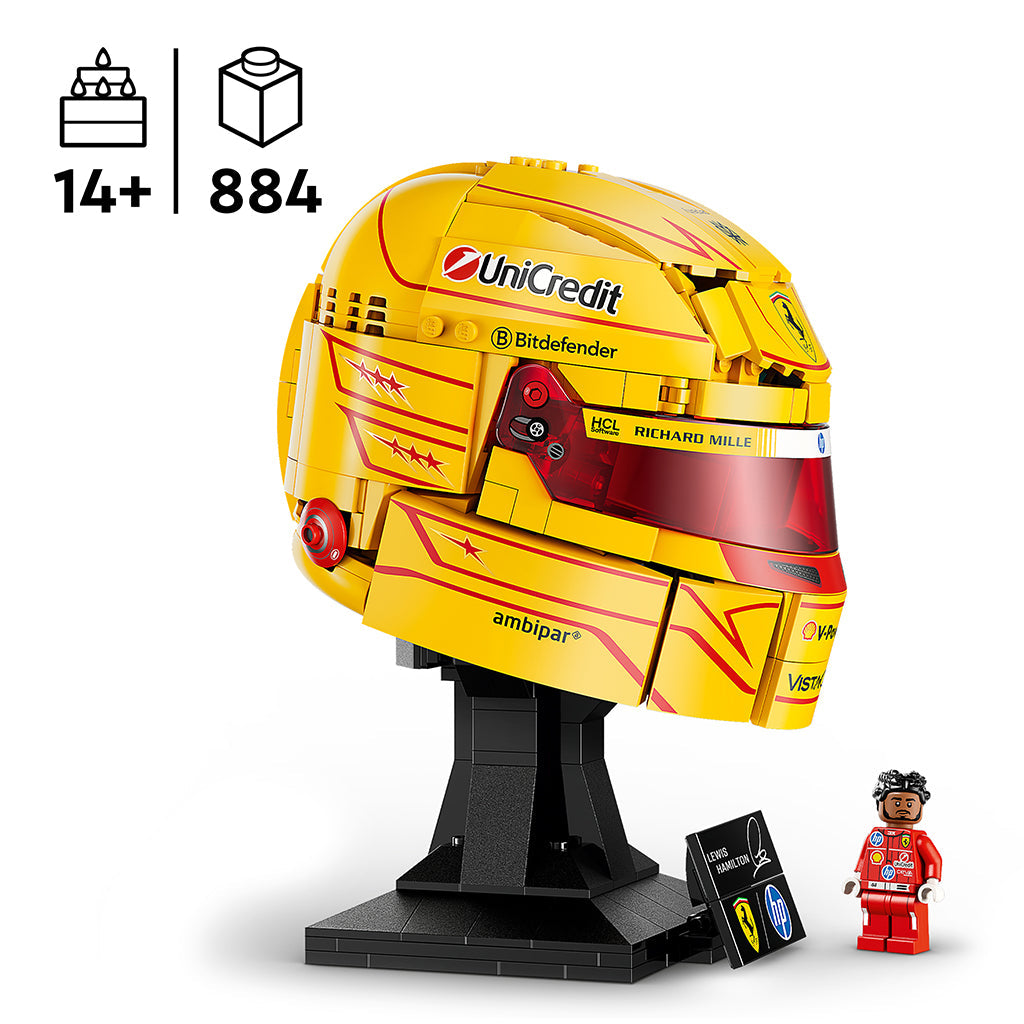 LEGO® Editions Scuderia Ferrari HP Lewis Hamilton-hjelm