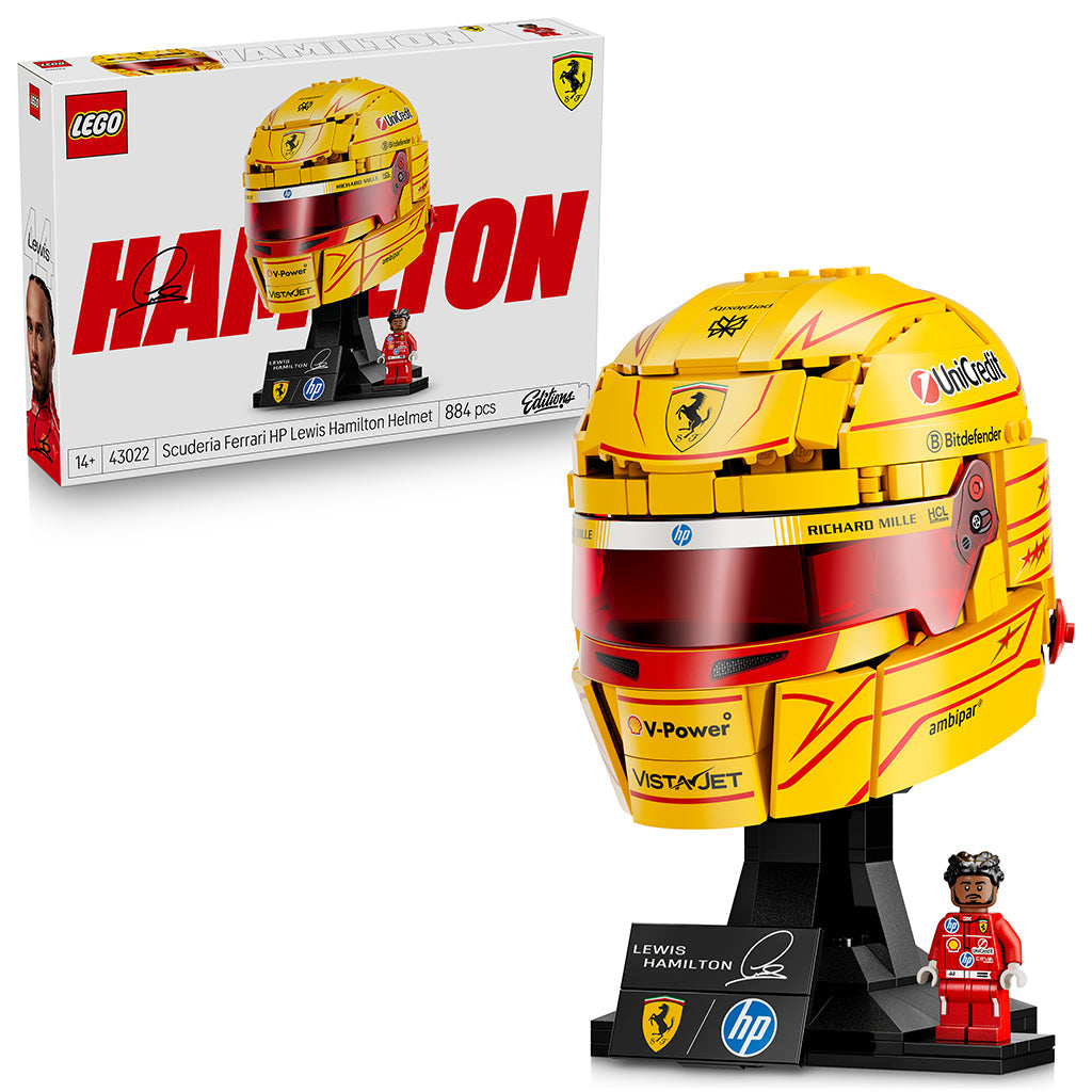 LEGO® Editions Scuderia Ferrari HP Lewis Hamilton-hjelm