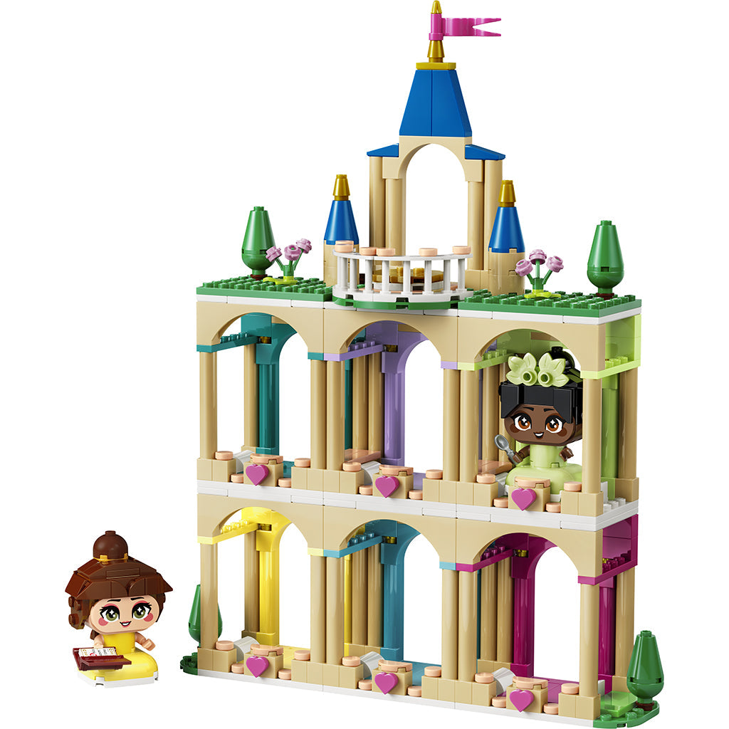 LEGO® Disney™ Minimodeller av Belle og Tiana med slott