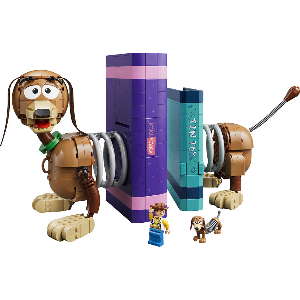 LEGO® Disney™ og Pixar Toy Story-bokstøtter med hunden Slinky